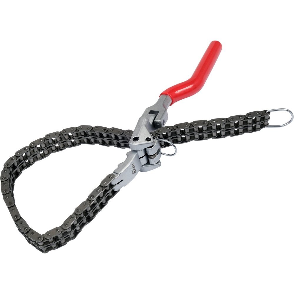 Raktas tepalo filtrui su grandine šarnyrinis Ø60-160mm 1 Raktas tepalo filtrui su grandine šarnyrinis Ø60-160mm 1
