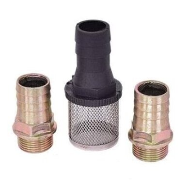 Filtras 1" ir jungtys 3/4"-1" kuro siurbliams Filtras 1" ir jungtys 3/4"-1" kuro siurbliams