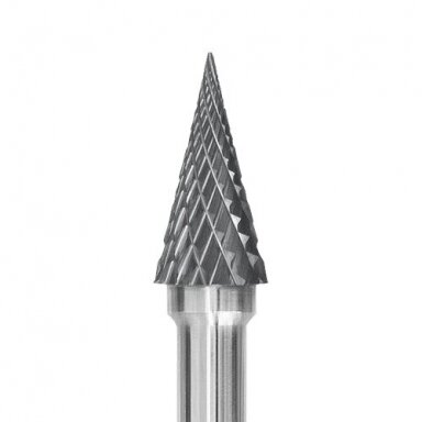 Freza kūginės formos 12x25 6mm M1225D Freza kūginės formos 12x25 6mm M1225D