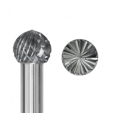 Freza rutulinės formos 10x9 6mm D1009D Freza rutulinės formos 10x9 6mm D1009D