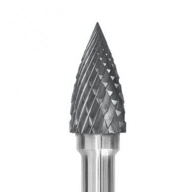 Freza kūginės pastorintos formos 12x25 6mm G1225D Freza kūginės pastorintos formos 12x25 6mm G1225D