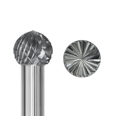 Freza rutulinės formos 10x9 6mm D1009D Freza rutulinės formos 10x9 6mm D1009D