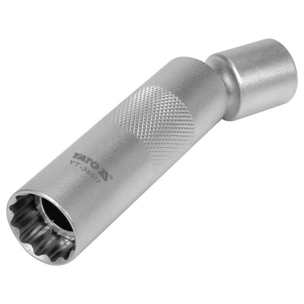 Šarnyrinė galvutė žvakėms 16mm 3/8" Šarnyrinė galvutė žvakėms 16mm 3/8"