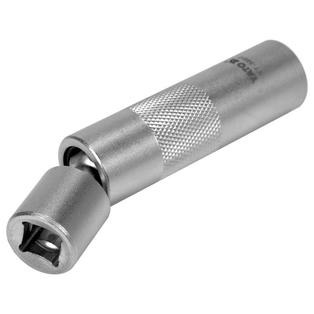 Šarnyrinė galvutė žvakėms 16mm 3/8" 1 Šarnyrinė galvutė žvakėms 16mm 3/8" 1