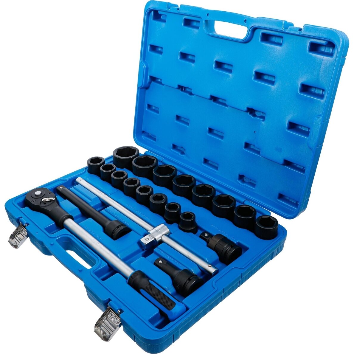 Galvučių rinkinys 6 kampų 3/4" 21vnt. (19-50mm) 5258 5 Galvučių rinkinys 6 kampų 3/4" 21vnt. (19-50mm) 5258 5