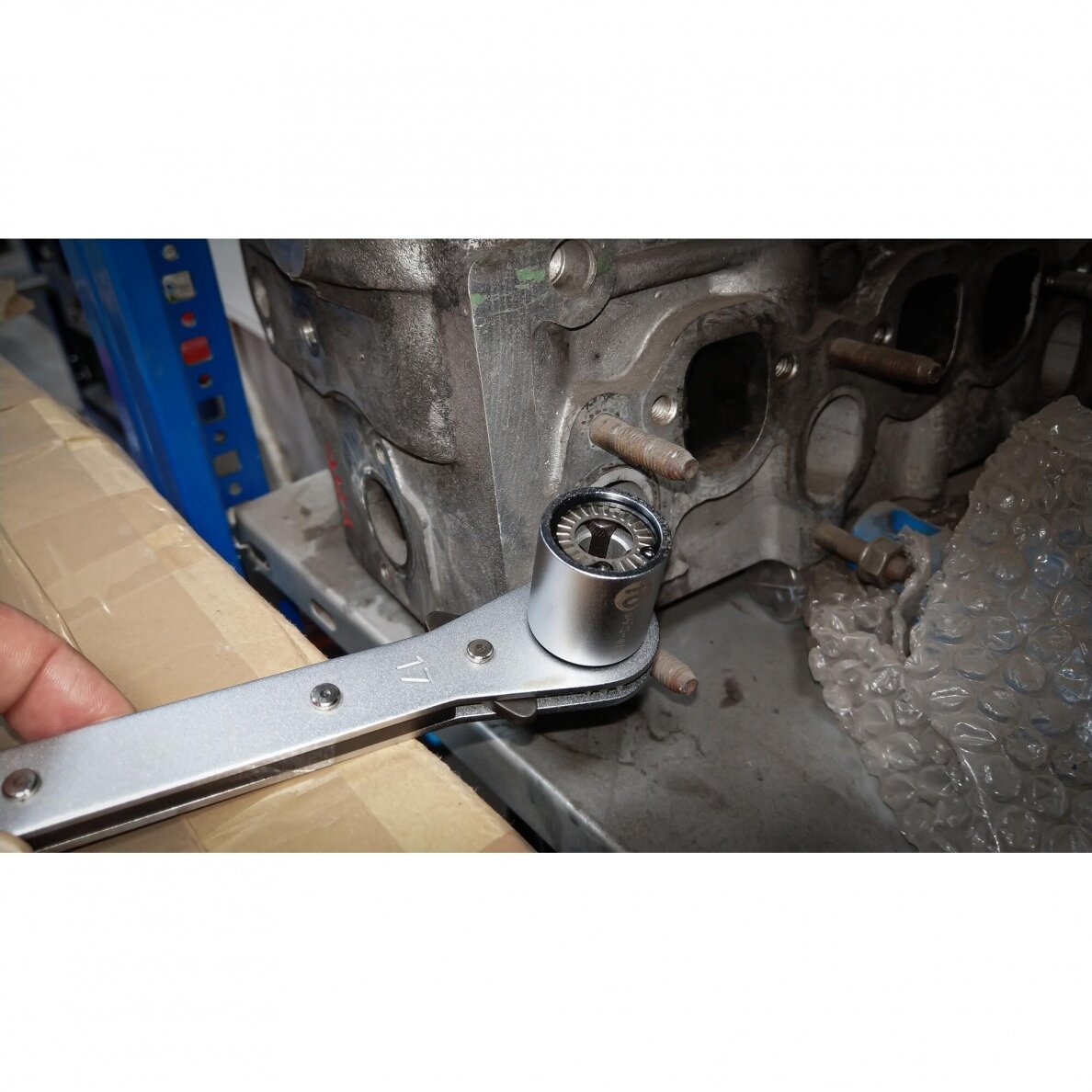 Galvučių smeigėms išsukti rinkinys 6-12mm 5vnt. 1/2" 65505 3