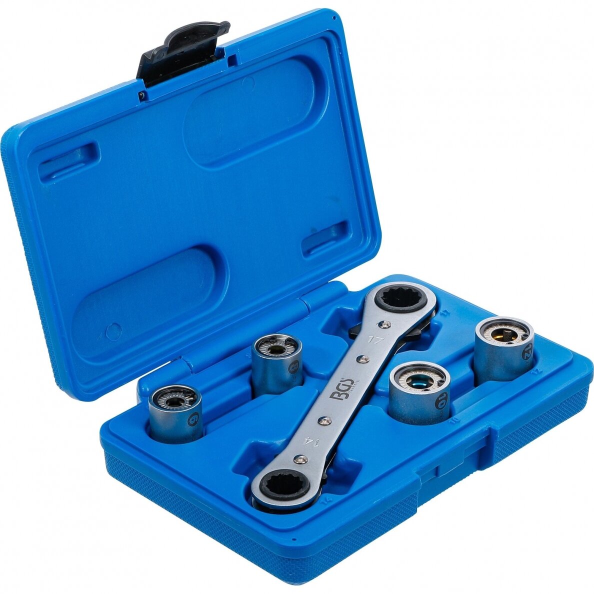 Galvučių smeigėms išsukti rinkinys 6-12mm 5vnt. 1/2" 65505 1