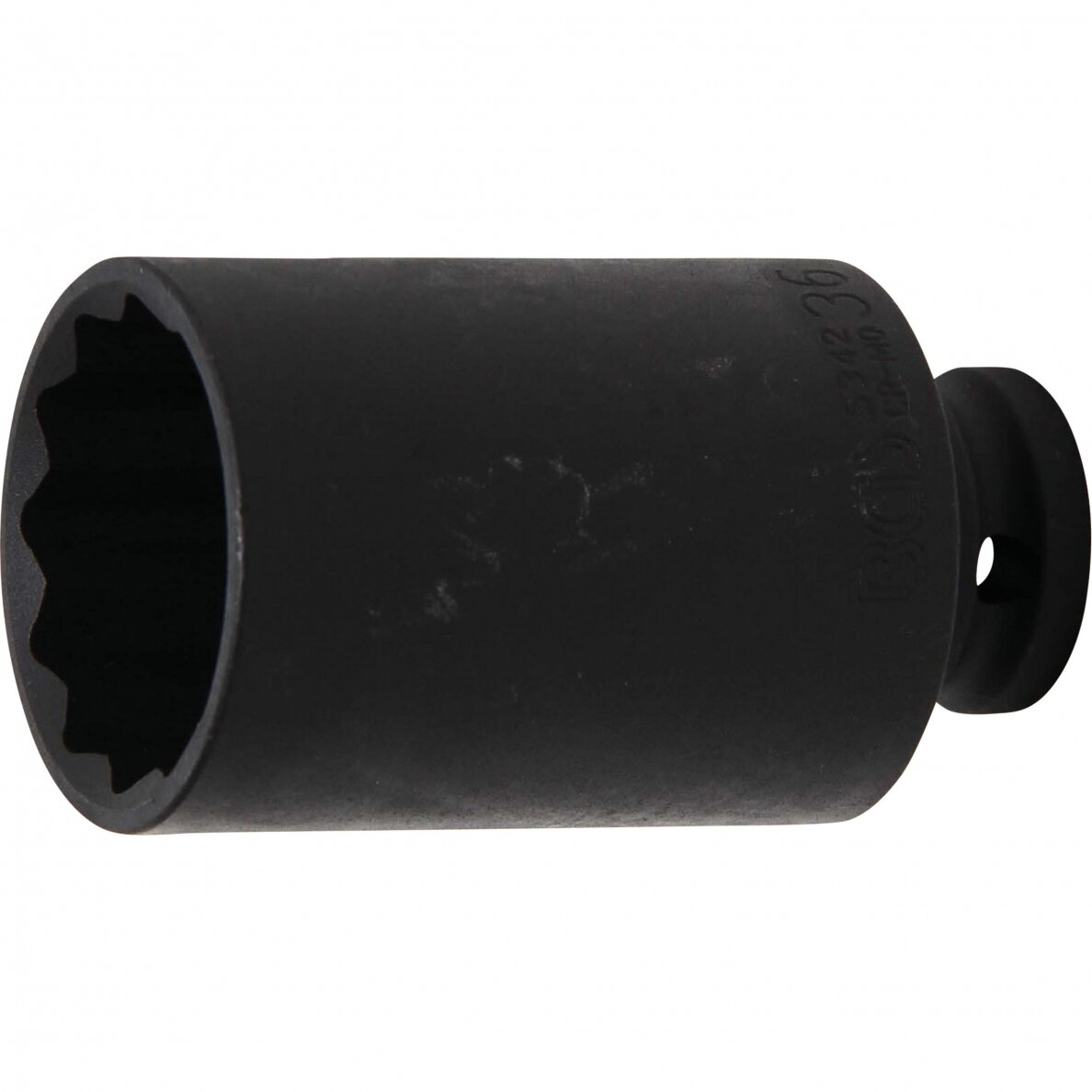 Galvutė smūginė ilga plonasienė daugiakampė 1/2" 36mm Galvutė smūginė ilga plonasienė daugiakampė 1/2" 36mm