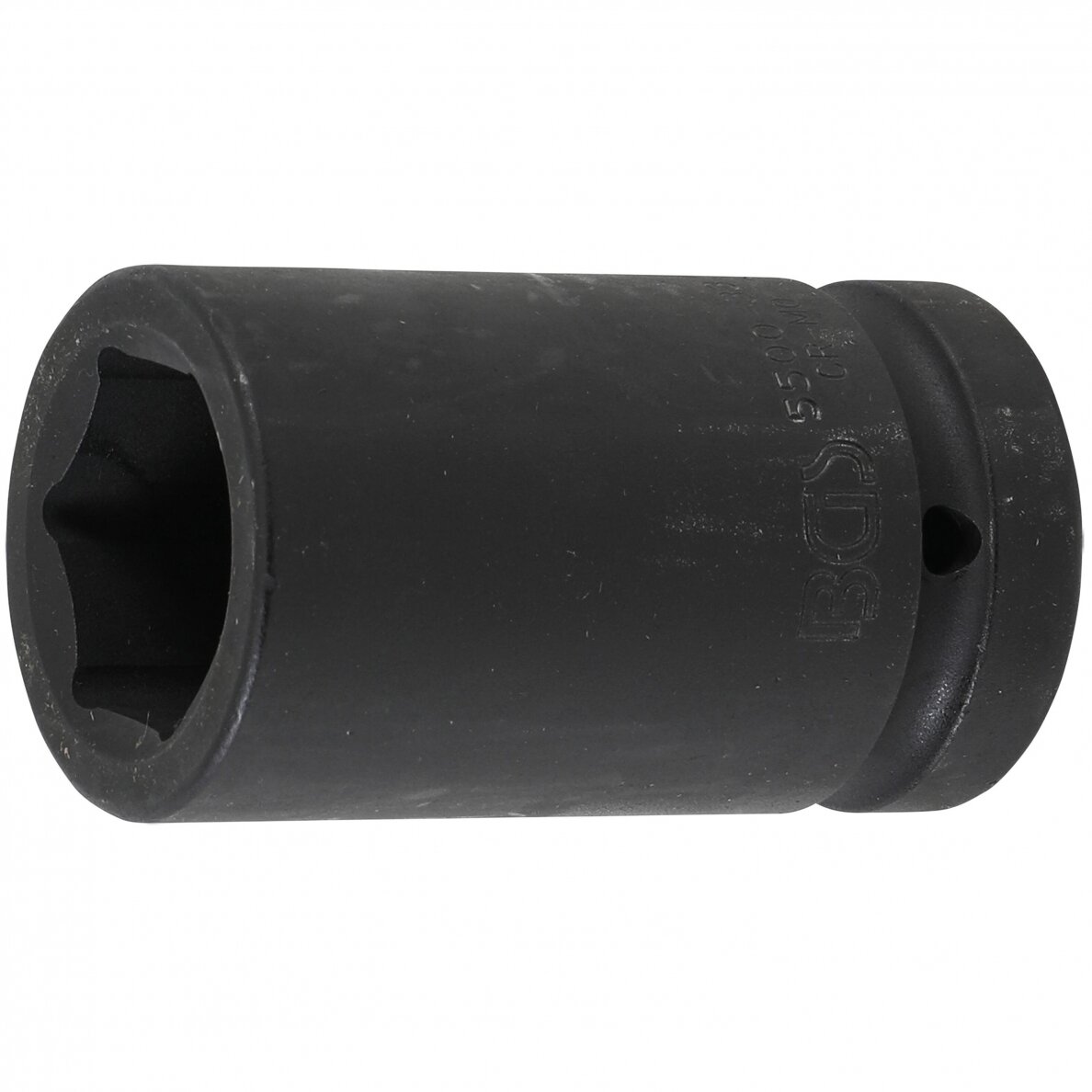 Galvutė smūginė šešiakampė ilga 1" 33mm 5500-33 Galvutė smūginė šešiakampė ilga 1" 33mm 5500-33