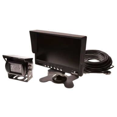 Galinio vaizdo stebėjimo kamera TT.2063 + monitorius TT.977MQ + laidas 15m Galinio vaizdo stebėjimo kamera TT.2063 + monitorius TT.977MQ + laidas 15m