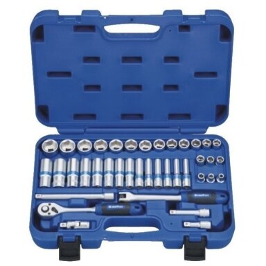 Galvučių rinkinys 39vnt. 3/8" Galvučių rinkinys 39vnt. 3/8"
