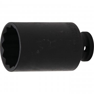 Galvutė smūginė ilga plonasienė daugiakampė 1/2" 36mm Galvutė smūginė ilga plonasienė daugiakampė 1/2" 36mm