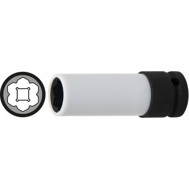 Galvutė smūginė įvilkta Mercedes Benz S 1/2" 17mm L-85mm Galvutė smūginė įvilkta Mercedes Benz S 1/2" 17mm L-85mm