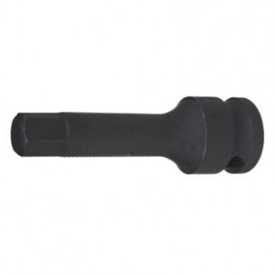Galvutė antgalis smūginis 4-19mm hex 1/2" L-78mm Galvutė antgalis smūginis 4-19mm hex 1/2" L-78mm