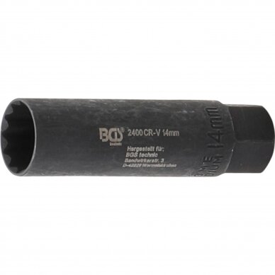Galvutė žvakėms 14mm 3/8" Galvutė žvakėms 14mm 3/8"