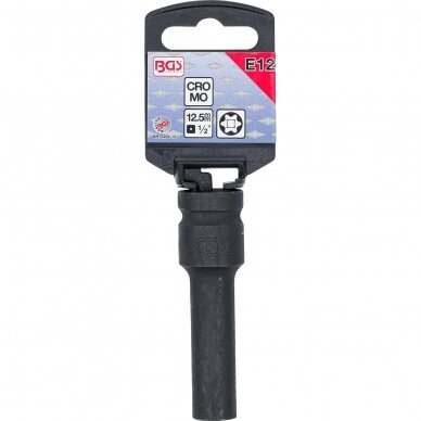 Galvutė smūginė E tipo 1/2" E10-E24 2