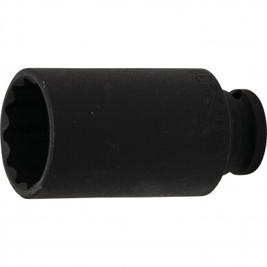 Galvutė smūginė ilga plonasienė daugiakampė 1/2" 32mm Galvutė smūginė ilga plonasienė daugiakampė 1/2" 32mm