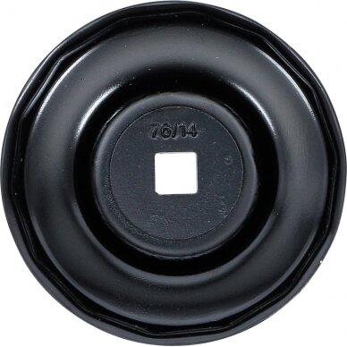 Galvutė tepalo filtrui 1/2" 76mm 14 kampų VW, Porsche, Mercedes, BMW, Audi, Opel 1046 2