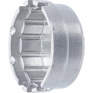 Galvutė tepalo filtrui 3/8" 65mm 14 kampų 3 įpjovų Toyota 998