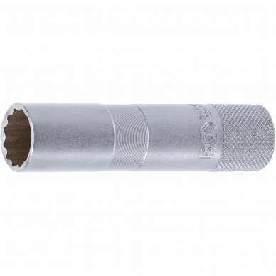 Galvutė žvakėms ilga 16mm 1/2" 2448 Galvutė žvakėms ilga 16mm 1/2" 2448
