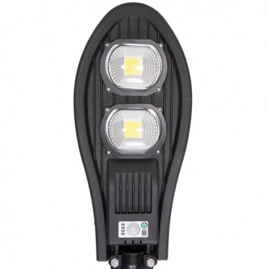 LED lauko šviestuvas su saulės elementais 100W LED lauko šviestuvas su saulės elementais 100W