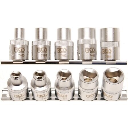 Galvučių trikampių rinkinys 5vnt. M5-M12 8-16.5mm 8608 2