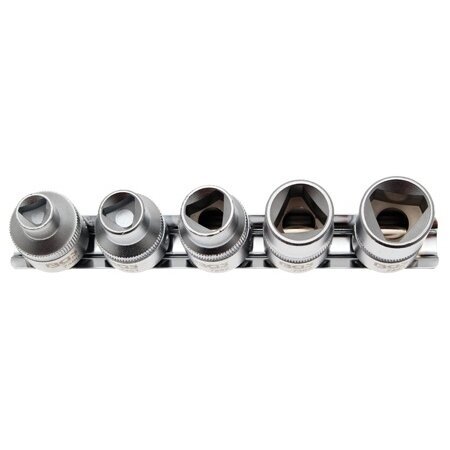 Galvučių trikampių rinkinys 5vnt. M5-M12 8-16.5mm 8608 1