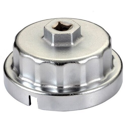 Galvutė tepalo filtrui 3/8" 64.5mm 14 kampų 1 įpjova Toyota Galvutė tepalo filtrui 3/8" 64.5mm 14 kampų 1 įpjova Toyota