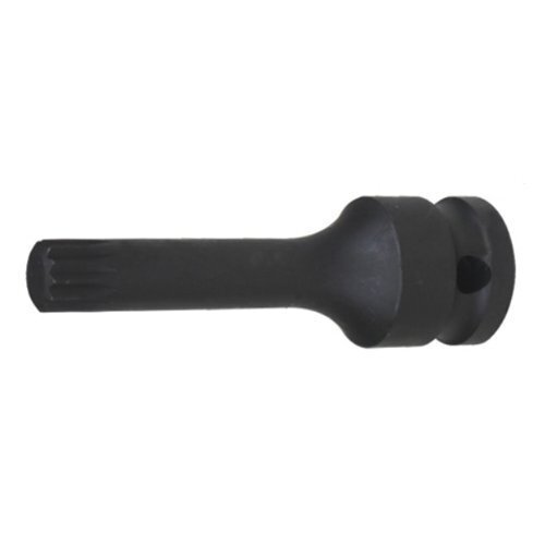 Galvutė antgalis smūginis M5-M18 spline 1/2" L-78mm Galvutė antgalis smūginis M5-M18 spline 1/2" L-78mm