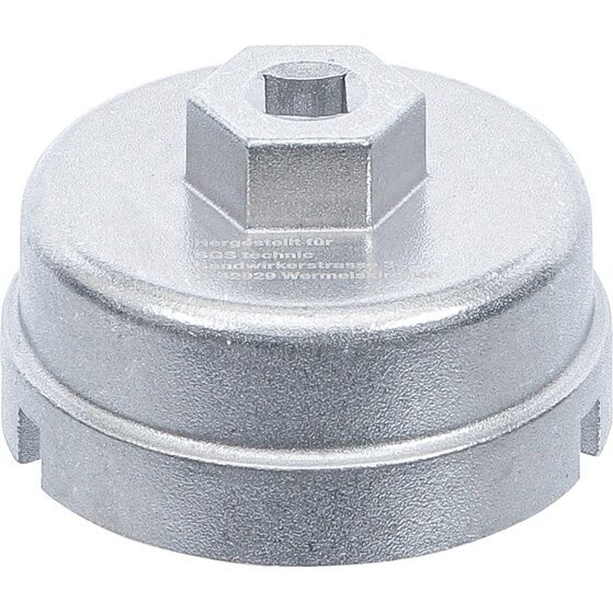 Galvutė tepalo filtrui 3/8" 65mm 14 kampų 3 įpjovų Toyota 998 2
