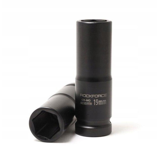Galvutė smūginė ilga plonasienė 1/2" 19mm Galvutė smūginė ilga plonasienė 1/2" 19mm