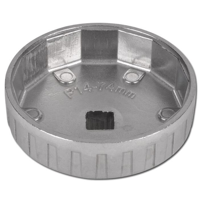 Galvutė tepalo filtrui 3/8" 74mm 14 kampų Audi, BMW ir kt. 1 Galvutė tepalo filtrui 3/8" 74mm 14 kampų Audi, BMW ir kt. 1