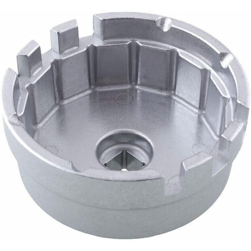 Galvutė tepalo filtrui 3/8" 64.5mm 14 kampų 3 įpjovų Toyota Galvutė tepalo filtrui 3/8" 64.5mm 14 kampų 3 įpjovų Toyota