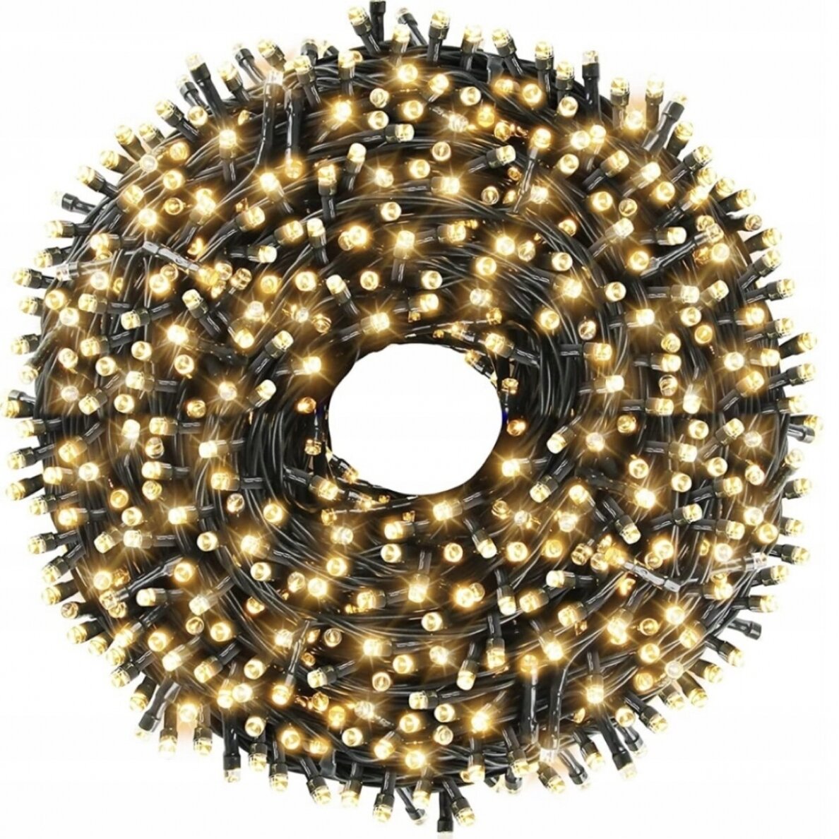 Girlianda 500LED juodu laidu Šiltai balta (20% baltos mirksinčios) Girlianda 500LED juodu laidu Šiltai balta (20% baltos mirksinčios)