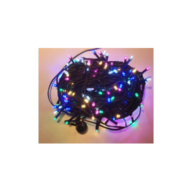 Girlianda 100LED 8 funkcijos Spalvota (Mėlyna/balta/rožinė/žalia/šiltai balta) Girlianda 100LED 8 funkcijos Spalvota (Mėlyna/balta/rožinė/žalia/šiltai balta)