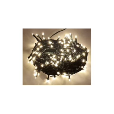 Girlianda 200LED 8 funkcijos Šiltai balta