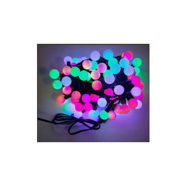 Girlianda rutuliukai 100RGB Mėlyna / Raudona + žalia / Raudona Girlianda rutuliukai 100RGB Mėlyna / Raudona + žalia / Raudona