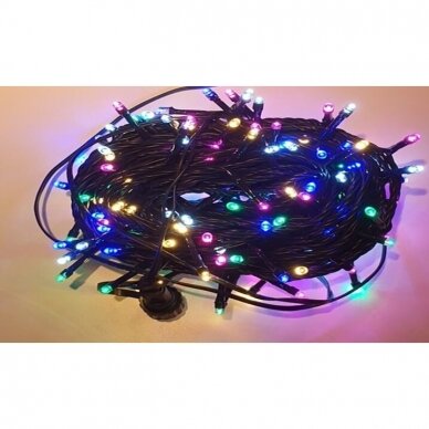 Girlianda 300LED 8 funkcijos Spalvota (Mėlyna/balta/rožinė/žalia/šiltai balta) Girlianda 300LED 8 funkcijos Spalvota (Mėlyna/balta/rožinė/žalia/šiltai balta)