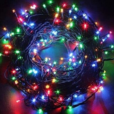 Girlianda 500LED 8 funkcijos žaliu laidu Spalvota (Mėlyna/geltona/žalia/raudona) Girlianda 500LED 8 funkcijos žaliu laidu Spalvota (Mėlyna/geltona/žalia/raudona)