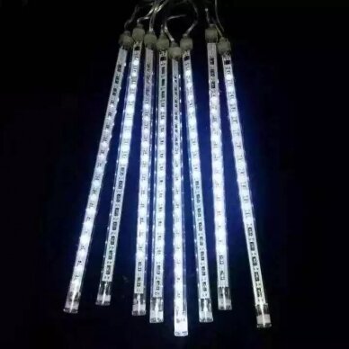 Girlianda meteorų lietus 8LED balta Girlianda meteorų lietus 8LED balta