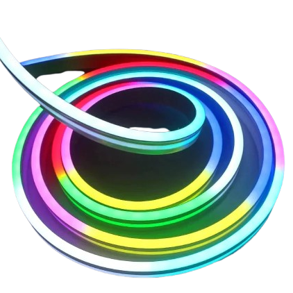 Girlianda žarna neoninė 5m Spalvota RGB Girlianda žarna neoninė 5m Spalvota RGB