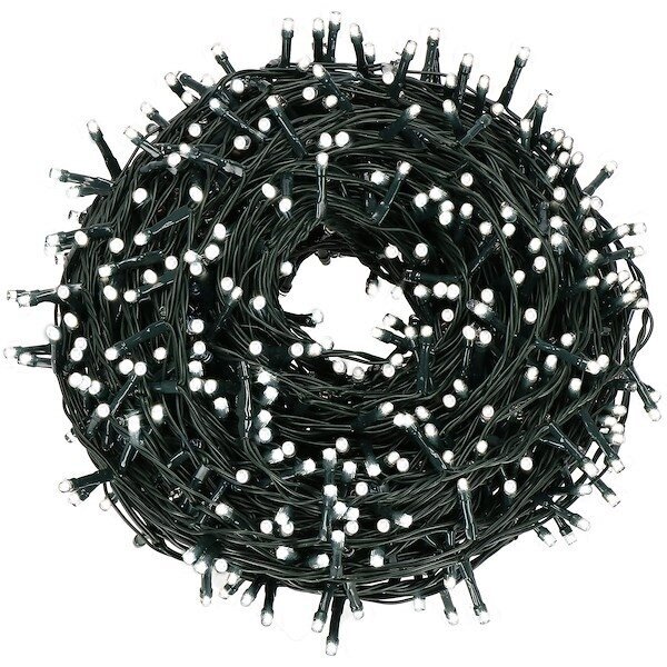 Girlianda 500LED juodu laidu Mėlyna Girlianda 500LED juodu laidu Mėlyna