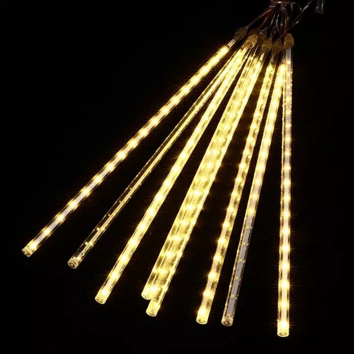 Girlianda meteorų lietus 8LED šiltai balta Girlianda meteorų lietus 8LED šiltai balta