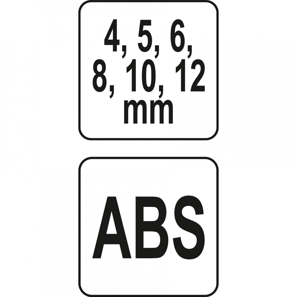 Šablonas - Priedas gręžimui kampu 4-12mm 4