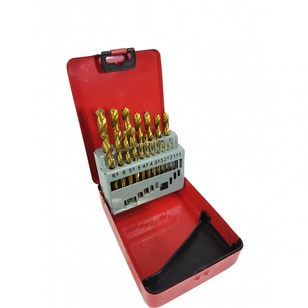 Grąžtų metalui rinkinys 19vnt. 1-10mm HSS Titan 2 Grąžtų metalui rinkinys 19vnt. 1-10mm HSS Titan 2