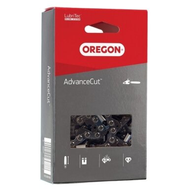 Grandinė OREGON 3/8 1.3mm 14" 52 nareliai apvaliu kampu Grandinė OREGON 3/8 1.3mm 14" 52 nareliai apvaliu kampu