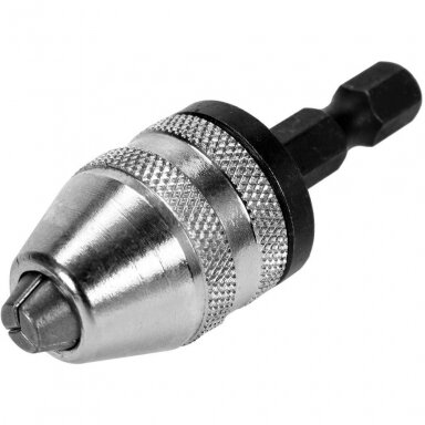 Griebtuvas grąžtams 0.5-3mm 1/4" antgalis Griebtuvas grąžtams 0.5-3mm 1/4" antgalis