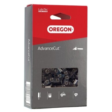 Grandinė OREGON 3/8 1.3mm 14" 50 nareliai apvaliu kampu
