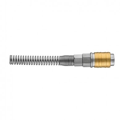 Greita jungtis oro (lizdas) su spyruokle 8x12mm 1 Greita jungtis oro (lizdas) su spyruokle 8x12mm 1