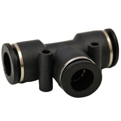 Greita jungtis plastikinė trišakis 12mm Greita jungtis plastikinė trišakis 12mm